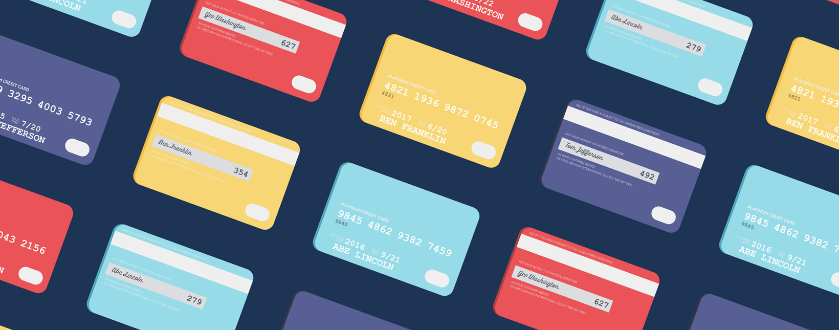 credit card pattern